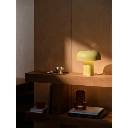 Nordlux - Lampă de masă SANDRO 1xE27/15W/230V galbenă