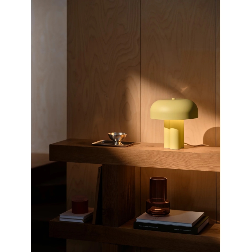 Nordlux - Lampă de masă SANDRO 1xE27/15W/230V galbenă