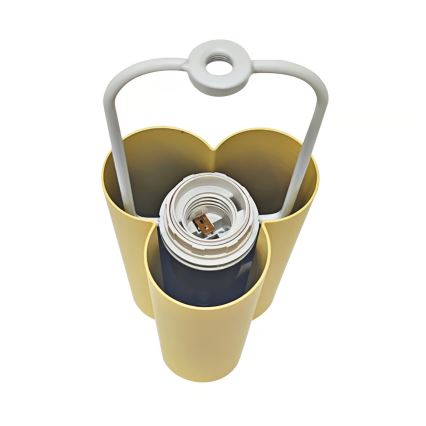 Nordlux - Lampă de masă SANDRO 1xE27/15W/230V galbenă