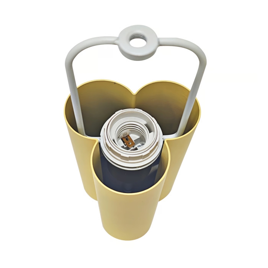 Nordlux - Lampă de masă SANDRO 1xE27/15W/230V galbenă