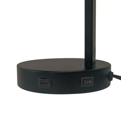 Nordlux - Lampă de masă WILMER 1xE14/40W/230V neagră