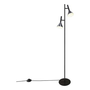 Nordlux - Lampă de podea KELVIS 2xGU10/12W/230V neagră