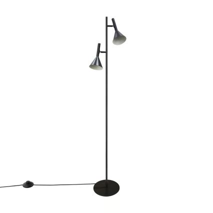 Nordlux - Lampă de podea KELVIS 2xGU10/12W/230V neagră