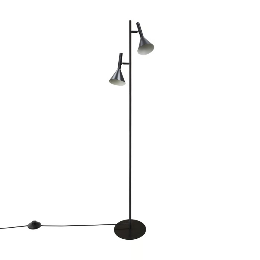 Nordlux - Lampă de podea KELVIS 2xGU10/12W/230V neagră