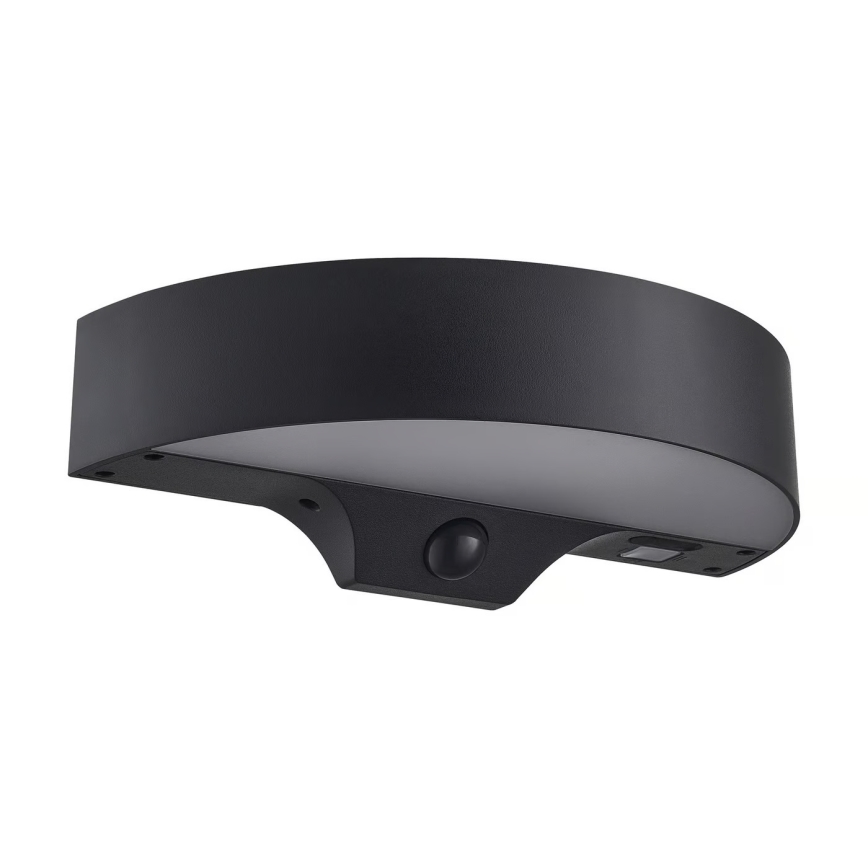 Nordlux - Lampă solară de perete cu LED și senzor MONAY LED/5W/5V 3000K IP44 2000 mAh negru