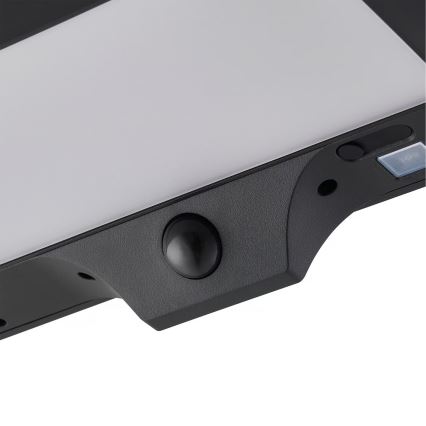 Nordlux - Lampă solară de perete cu LED și senzor MONAY LED/5W/5V 3000K IP44 2000 mAh negru