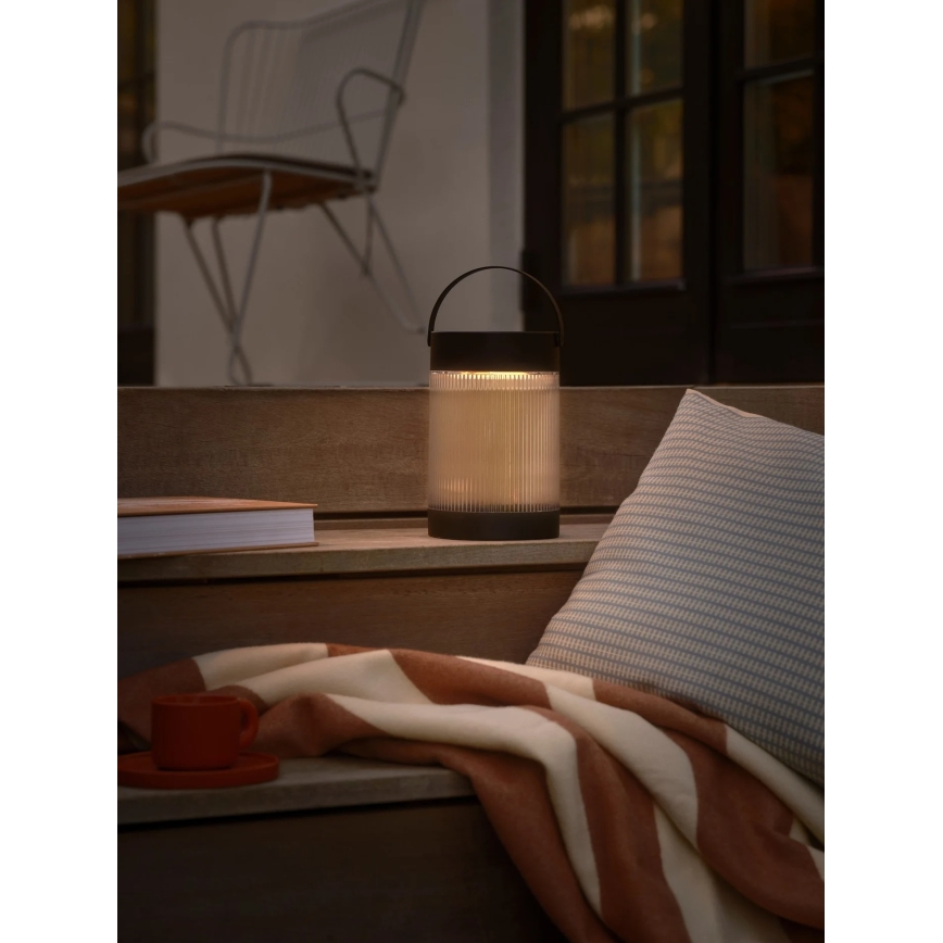 Nordlux - lampă solară LED COUPAR LED/3,2W/3,7V neagră