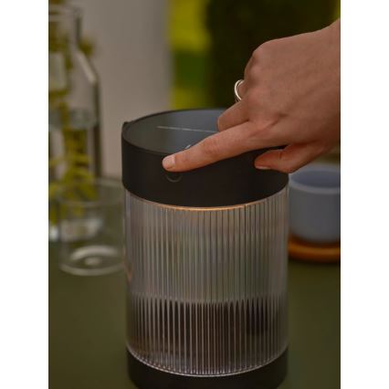 Nordlux - lampă solară LED COUPAR LED/3,2W/3,7V neagră