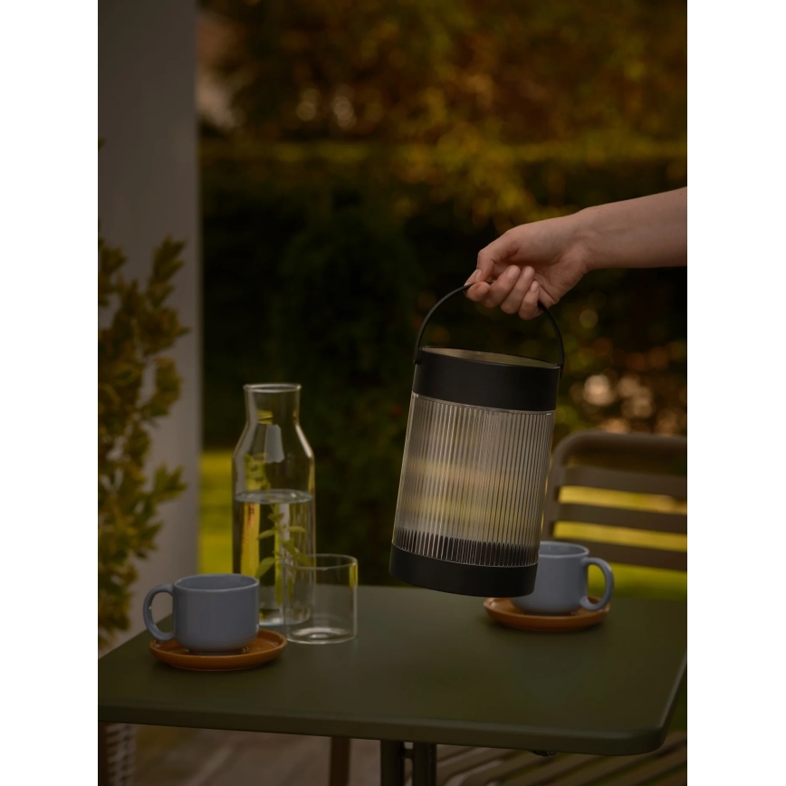 Nordlux - lampă solară LED COUPAR LED/3,2W/3,7V neagră