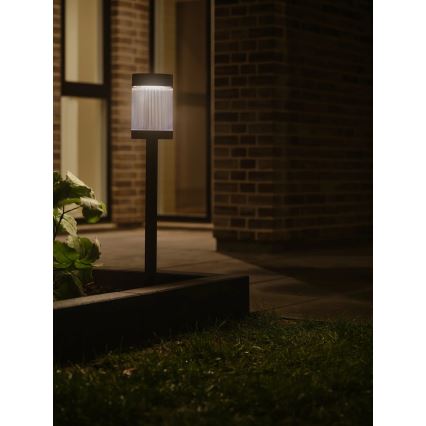 Nordlux - Lampă solară LED COUPAR LED/3,2W/5V 3000K IP44 negru 1800 mAh