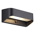 Nordlux - Lampă solară LED cu senzor MARCELLIO, LED/5W/5V, IP54, 2200 mAh, negru