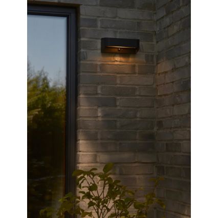 Nordlux - Lampă solară LED cu senzor MARCELLIO, LED/5W/5V, IP54, 2200 mAh, negru