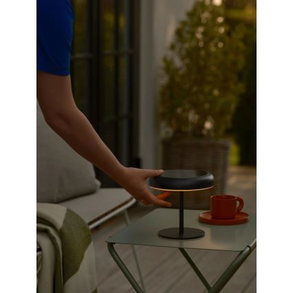 Nordlux - Lampă solară LED ELMER, 2W/3,7V, IP44, neagră