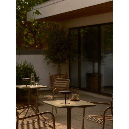 Nordlux - Lampă solară LED ELMER, 2W/3,7V, IP44, neagră