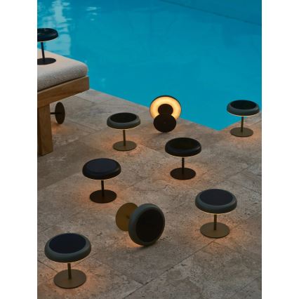 Nordlux - Lampă solară LED ELMER, 2W/3,7V, IP44, neagră