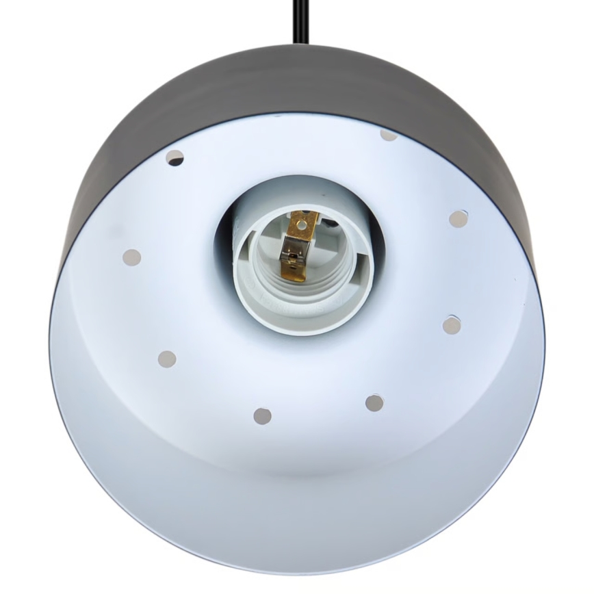 Nordlux - Lampă suspendată MATIS 1xE27/40W/230V neagră