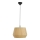 Nordlux - Lampă suspendată pe cablu DICTE, 1xE27/60W/230V, Ø40 cm, bej