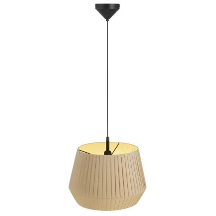 Nordlux - Lampă suspendată pe cablu DICTE, 1xE27/60W/230V, Ø40 cm, bej