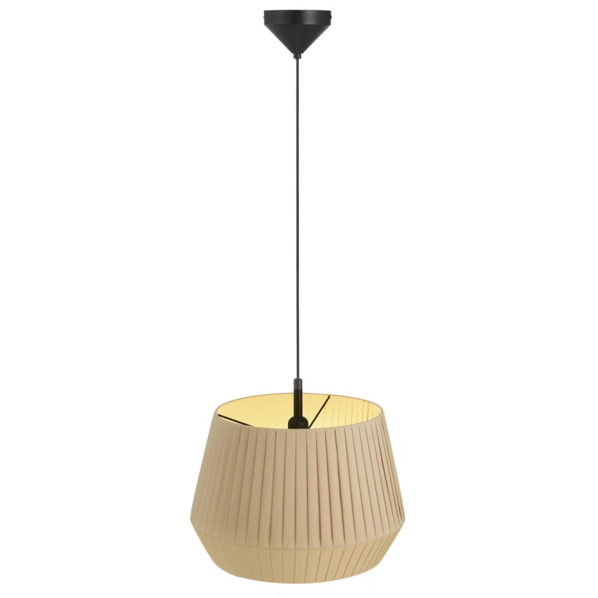 Nordlux - Lampă suspendată pe cablu DICTE, 1xE27/60W/230V, Ø40 cm, bej