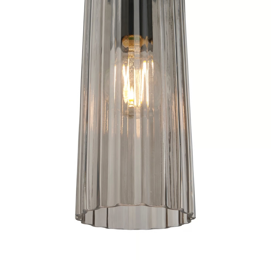 Nordlux - Lampă suspendată pe cablu MIELLA, 1xE27/25W/230V, fumurie