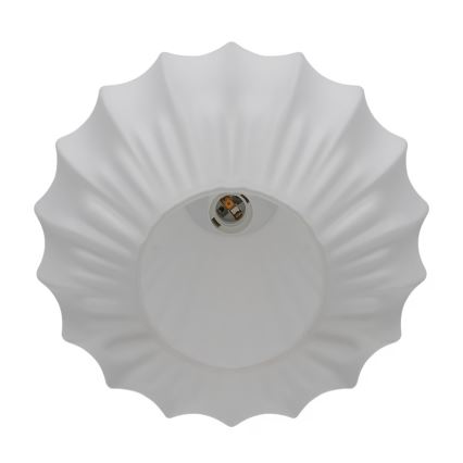 Nordlux - Lampă suspendată SALLINO cu cablu, 1xE27/15W/230V, Ø 24 cm, albă