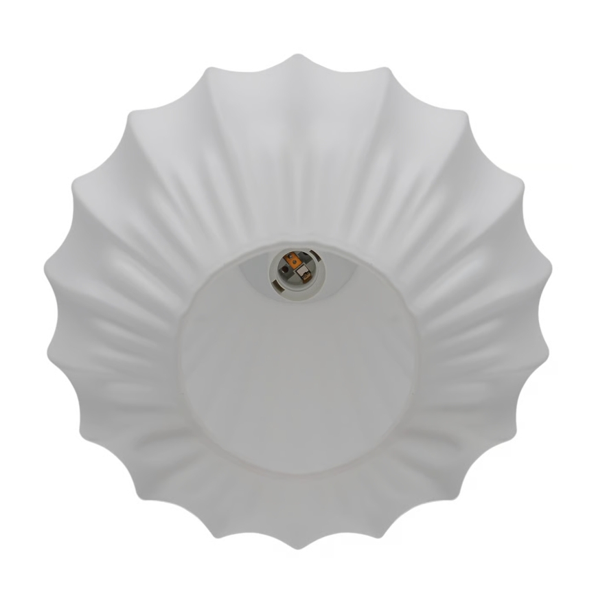 Nordlux - Lampă suspendată SALLINO cu cablu, 1xE27/15W/230V, Ø 24 cm, albă