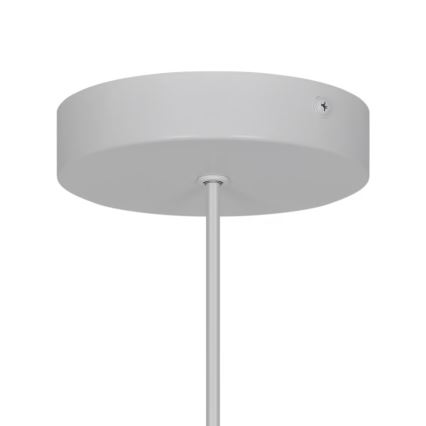Nordlux - Lampă suspendată SALLINO cu cablu, 1xE27/15W/230V, Ø 24 cm, albă