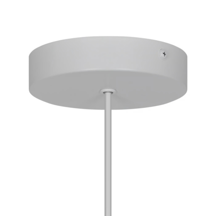 Nordlux - Lampă suspendată SALLINO cu cablu, 1xE27/15W/230V, Ø 24 cm, albă