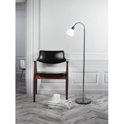 Nordlux - Lampadar RAY, 1xE14/25W/230V, crom lucios, 153,5 cm
