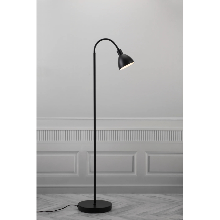 Nordlux - Lampadar RAY 1xE14/25W/230V negru 153,5 cm