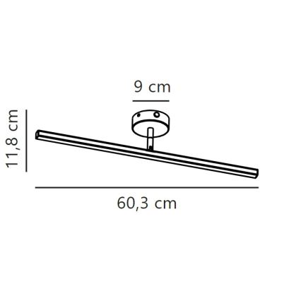 Nordlux - Iluminat LED pentru oglindă baie IP LED/7,2W/230V IP44 60 cm alb