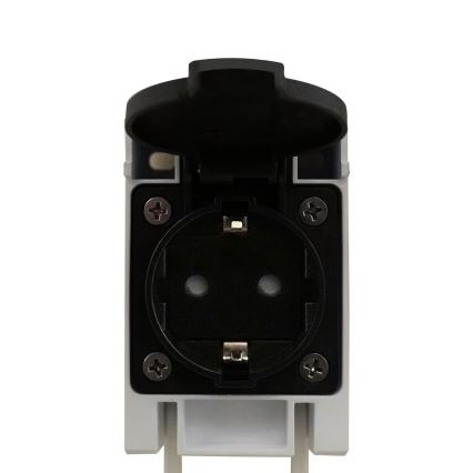 Nordlux MALAIKA - Iluminare LED pentru oglindă de baie cu priză, 15 W, 230 V, IP44, 68,4 cm, negru