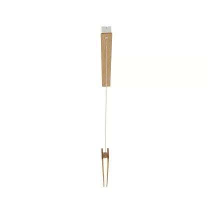 Nordlux - Lustră LED dimmabilă ILGAS suspendată pe cablu, 47W/230V, 3000K, bej/alb/frasin, 115 cm