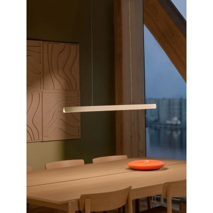 Nordlux ILGAS — lustră LED suspendată pe cablu, dimabilă, 47W/230V, 3000K, alb/frasin, 115 cm
