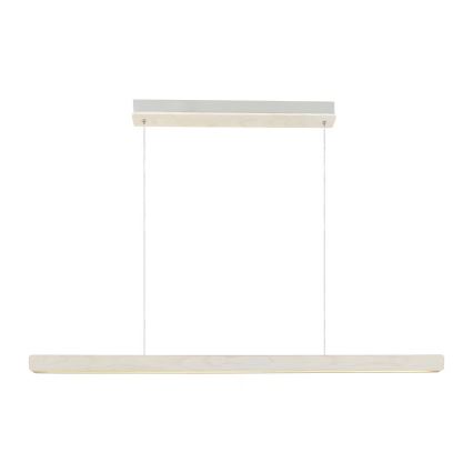 Nordlux ILGAS — lustră LED suspendată pe cablu, dimabilă, 47W/230V, 3000K, alb/frasin, 115 cm