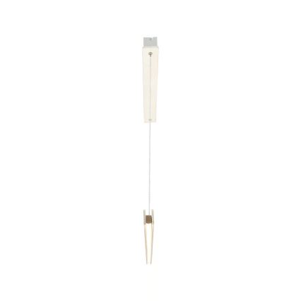 Nordlux ILGAS — lustră LED suspendată pe cablu, dimabilă, 47W/230V, 3000K, alb/frasin, 115 cm