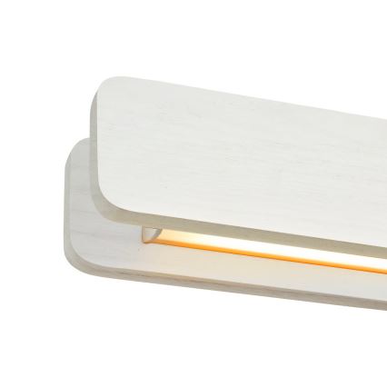 Nordlux ILGAS — lustră LED suspendată pe cablu, dimabilă, 47W/230V, 3000K, alb/frasin, 115 cm
