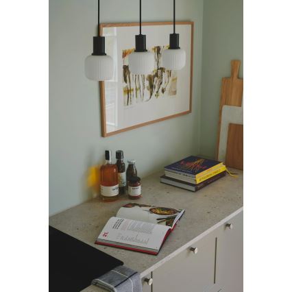 Nordlux - Lustră suspendată cu cablu MILFORD, 3x E14/25W/230V
