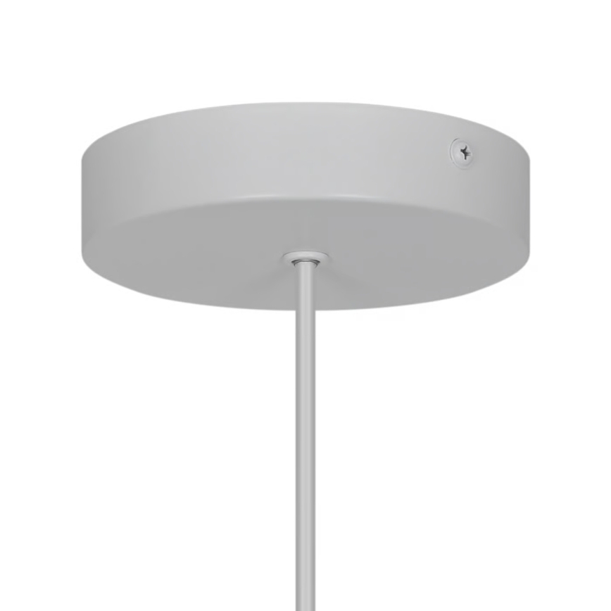 Nordlux - Lustră suspendată pe cablu ELBIE 1xE27/15W/230V Ø 24 cm albă