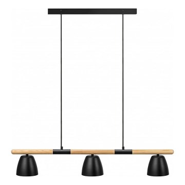 Nordlux - Lustră suspendată pe cablu THEO 3xGU10/35W/230V