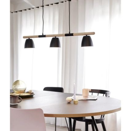 Nordlux - Lustră suspendată pe cablu THEO 3xGU10/35W/230V