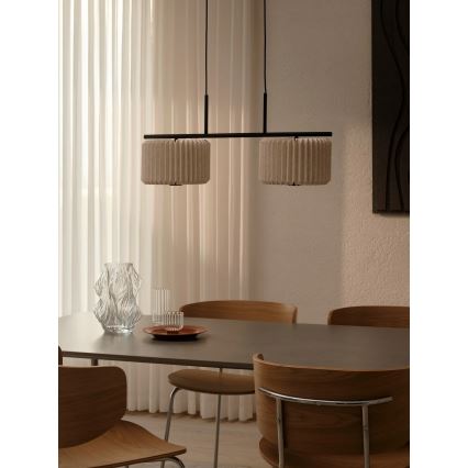 Nordlux - Lustră suspendată pe cablu VIVIENNE 2xE27/10W/230V