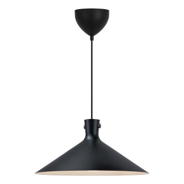 Nordlux - Pendul pe cablu DORINA 1xE27/60W/230V, negru, Ø 45 cm