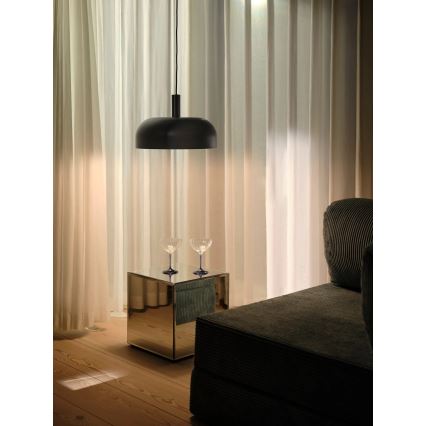 Nordlux - Pendul pe cablu SANDRO, 1xE27/15W/230V, Ø 40 cm, negru
