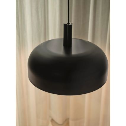 Nordlux - Pendul pe cablu SANDRO, 1xE27/15W/230V, Ø 40 cm, negru