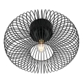 Nordlux - Plafonieră BERONI 1xE27/60W/230V Ø 40,3 cm negru