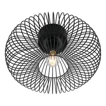 Nordlux - Plafonieră BERONI 1xE27/60W/230V Ø 40,3 cm negru