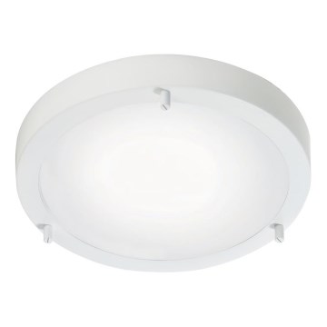 Nordlux - Plafonieră de baie ANCONA, 2 x E27, 40W, 230V, IP43, Ø 31,5 cm, albă