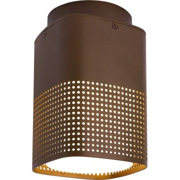 Nordlux - Plafonieră de exterior SIDARA, 1x E27, 15W, 230V, IP54, maro