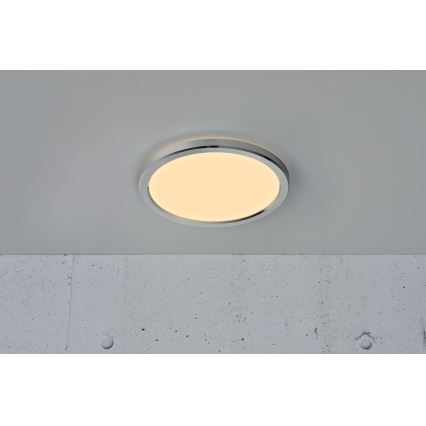 Nordlux - Plafonieră LED reglabilă pentru baie OJA LED/14,5W/230V 3000/4000K IP54 Ø 30 cm
